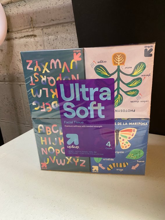 (2x)4pk Ultra Soft Facial Tissue