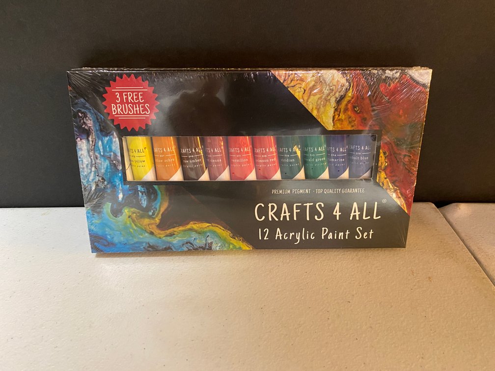(2x)Crafts 4 All 12 Acrylic Paint Set