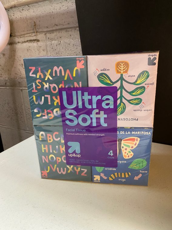 4pk Ultra Soft Facial Tissue