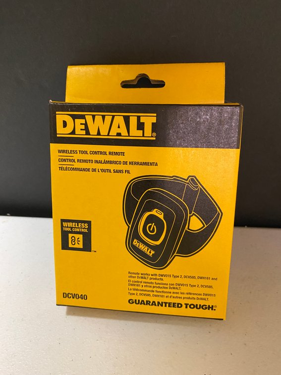 (2x)New DeWALT Wireless Tool Control Remote