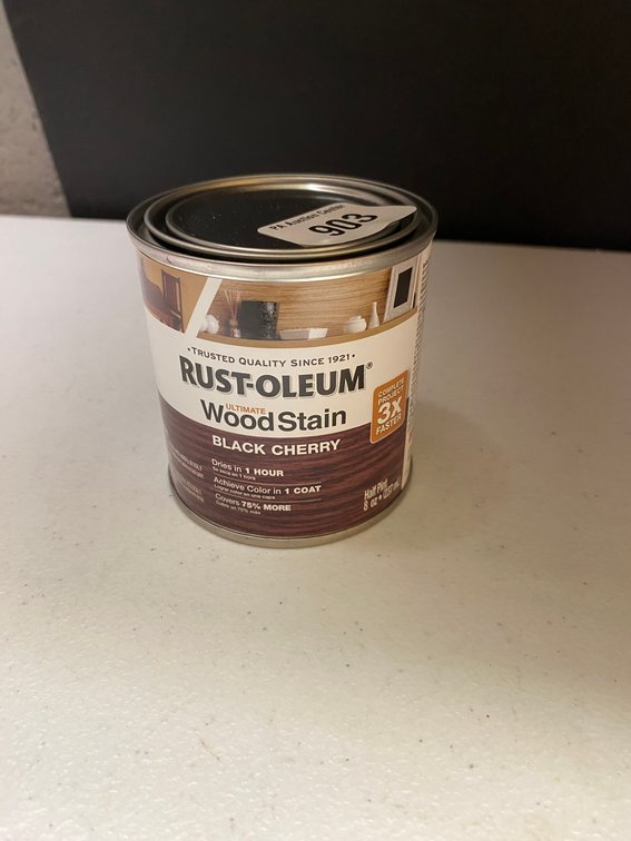 Rust-Oleum Half Pint Black Chery Wood Stain