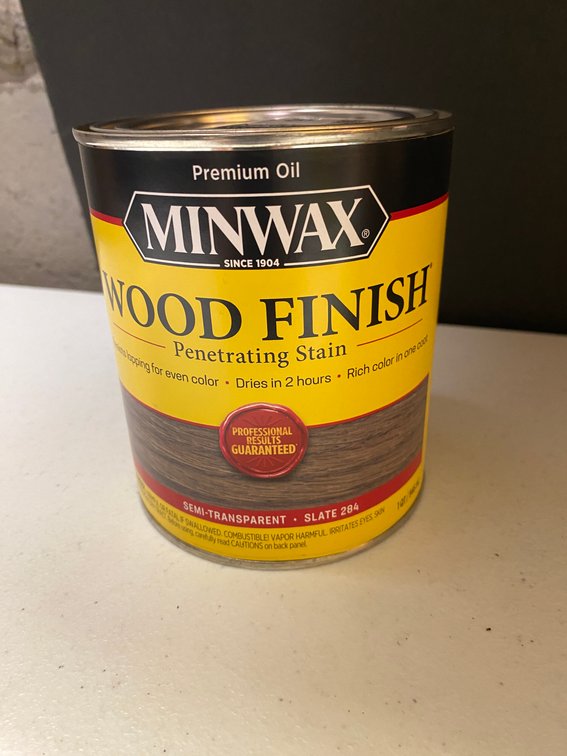 1qt Minwax Slate Wood Finish