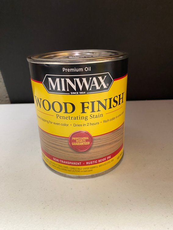 1qt Minwax Rustic Beige Wood Finish