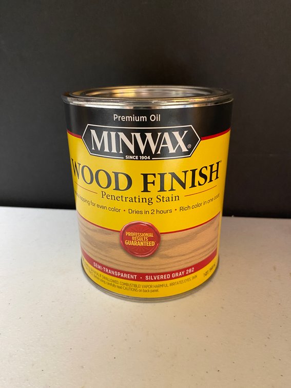 1qt Minwax Silvered Gray Wood Finish