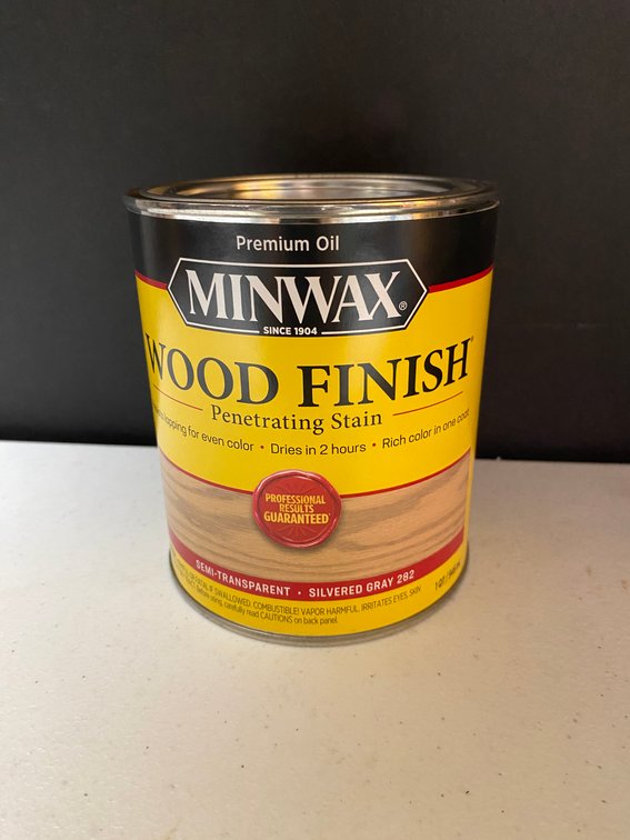 1qt Minwax Silvered Gray Wood Finish