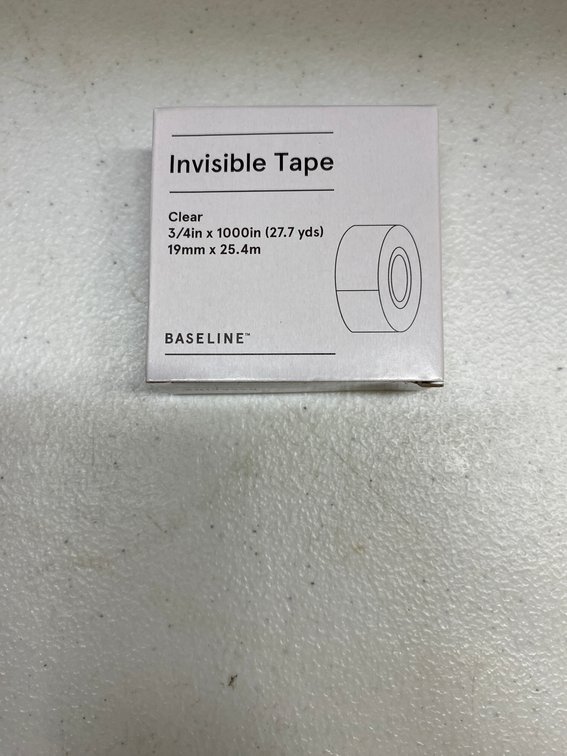 (2x) Invisible Tape