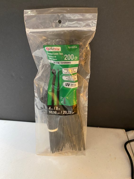 (2x) 200ct Assorted Cable Ties