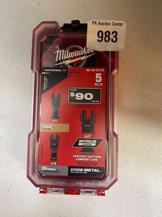 New Milwaukee 5pc. Multi-Tool