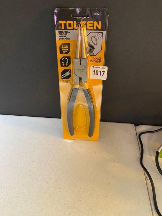 Tolsen 9" Interal Circlip Pliers Straight