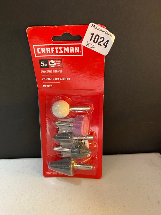 (2x) Craftsman 5pc Grinding Stones