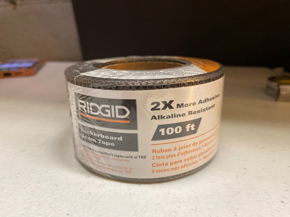(12x) Ridgid Backboard Seam Tape