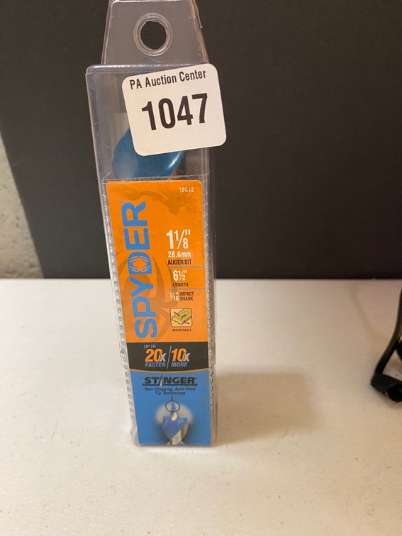 Spyder 1 1/8" Auger Bit