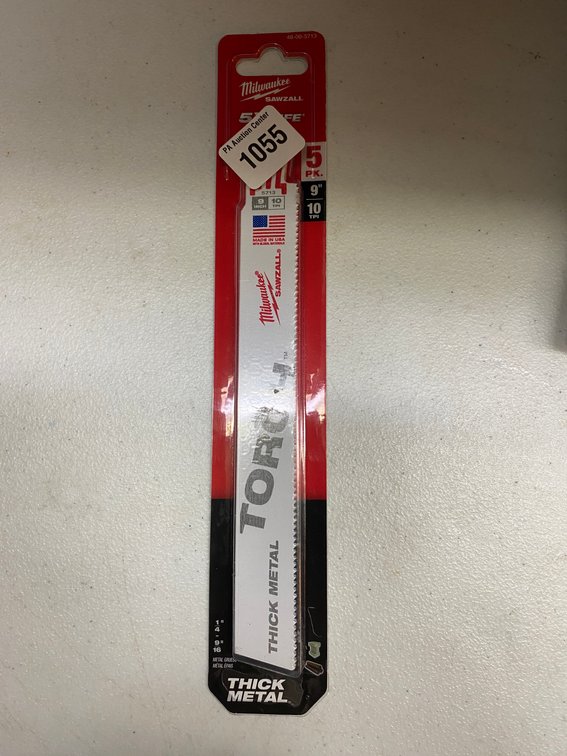 Milwaukee 5pk 9" 10TPI Sawzall Blades