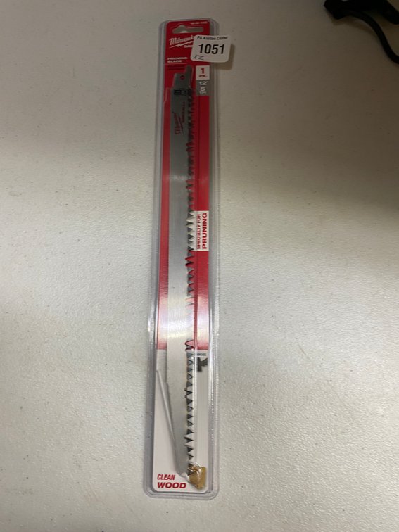 (2x) Milwaukee  12" Sawzall  Blade 5TPI