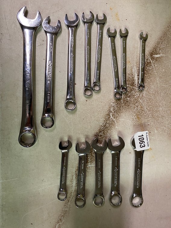 13pc Husky mm Wrench Set