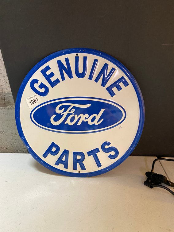 12" Metal Sign