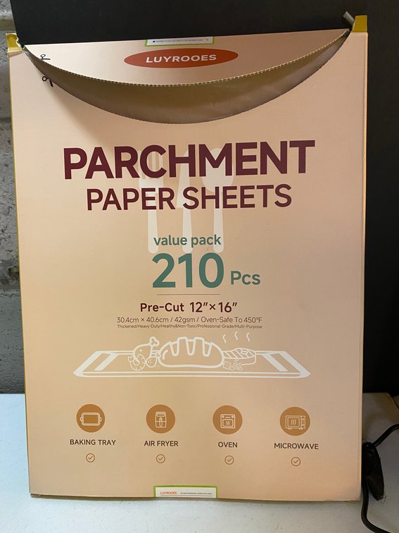 New 210pc Parchment Paper Value Pack