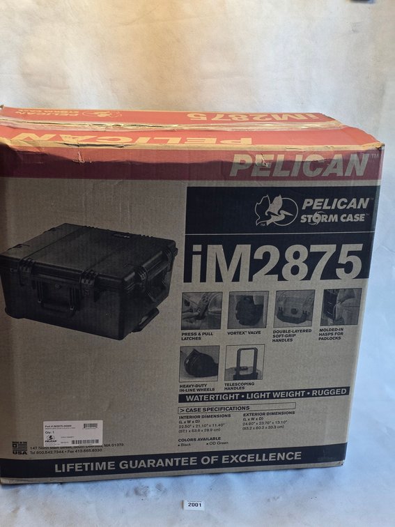 Pelican Storm Case iM2875 with Wheels