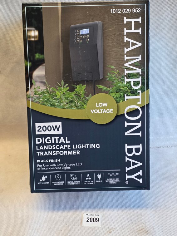 Hampton Bay 200W Digital Landscape Lighting Transformer