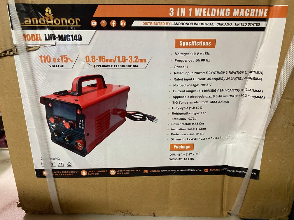 New Landhonor 3in 1 10V Welding Machine