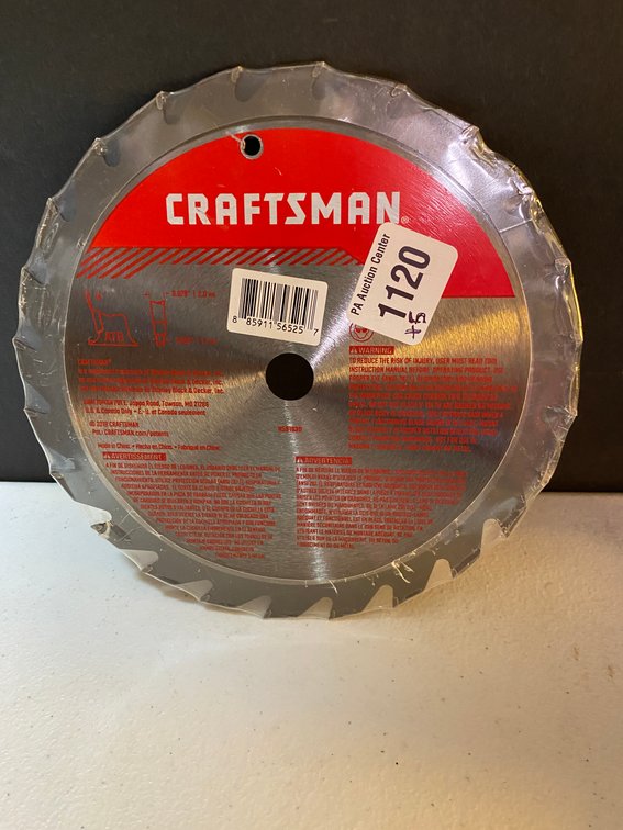 (5x) Craftsman 7 1/4" 24T Framing Saw Blade
