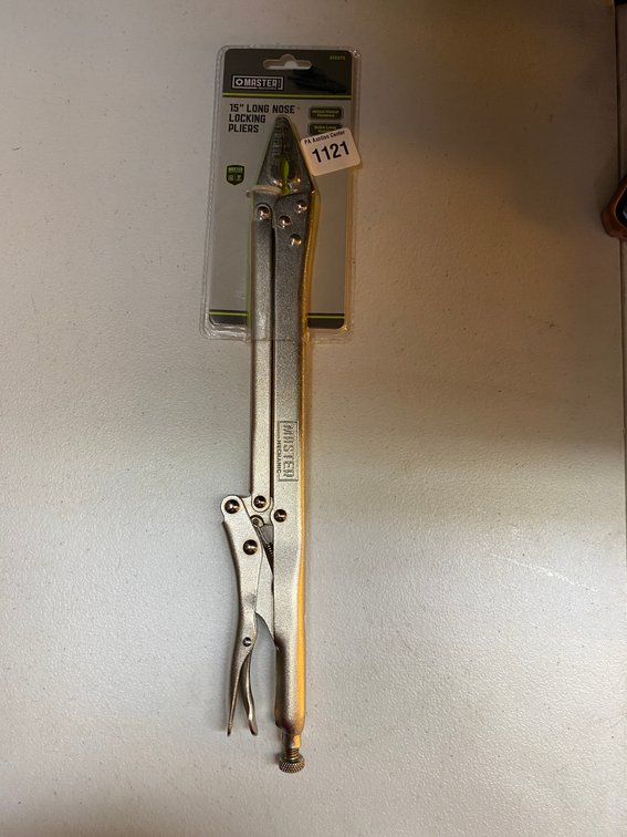 Master Mechanic 15" Long Nose Locking Pliers