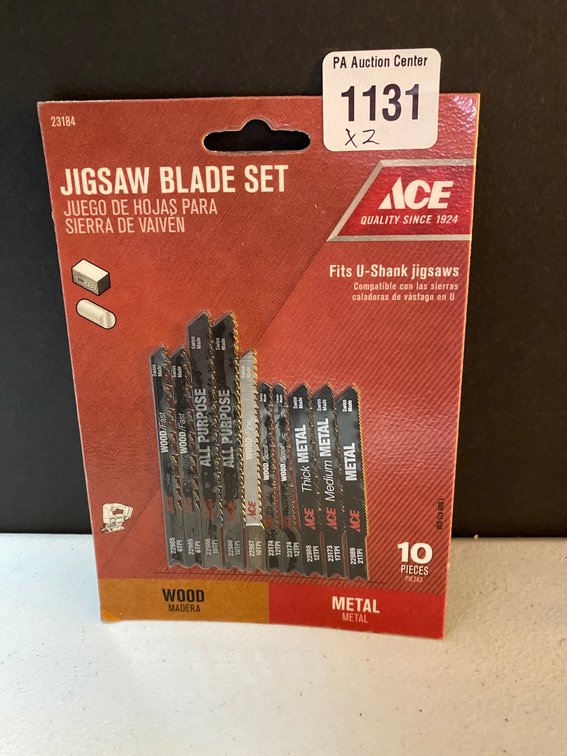 (2x) 10pc Jigsaw Blade Set