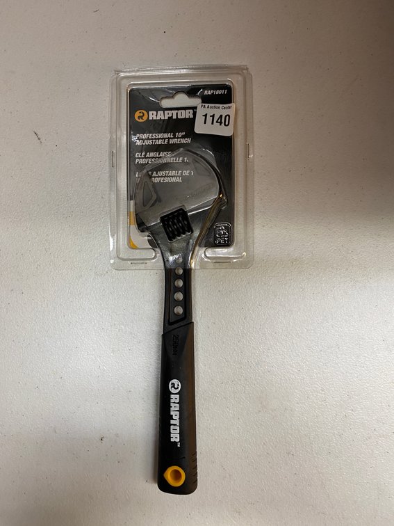 Raptor Professional 10" Adj. Wrench