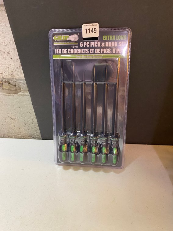 Grip 6pc. Pick & Hook Set