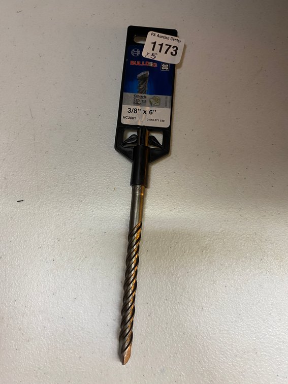 (5x) Bosch 3/8"x6" Concete Bit