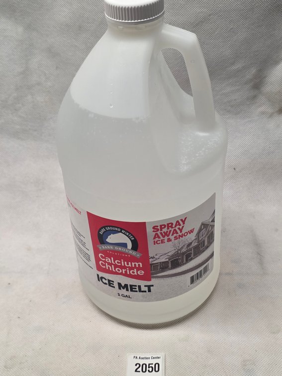 Bare Ground Calcium Chloride Ice Melt 1 Gallon