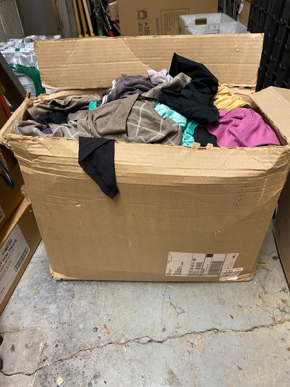 25lb Box Of Rags