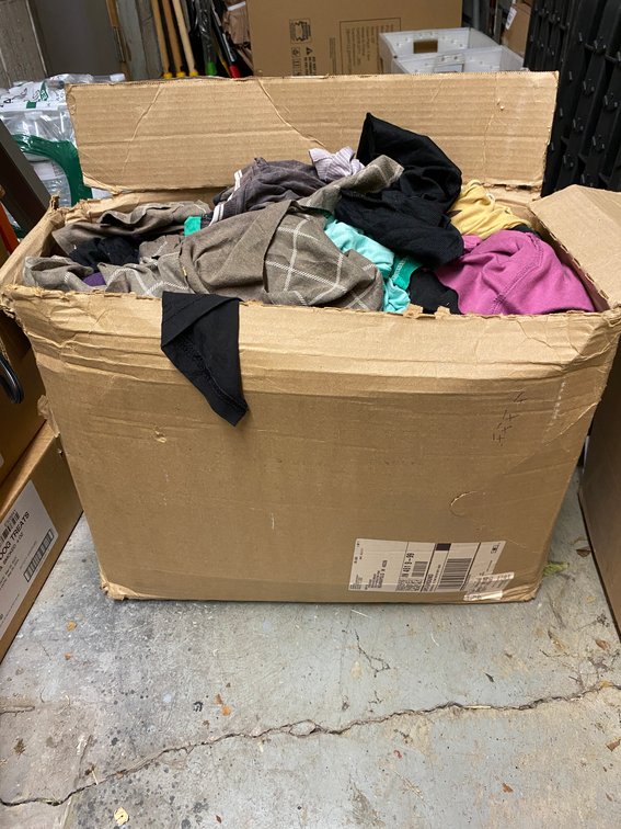 25lb Box Of Rags