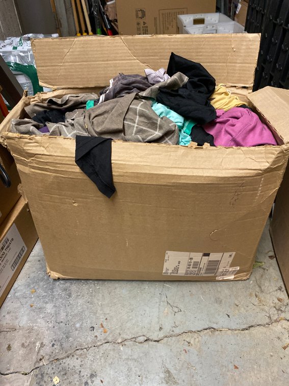 25lb Box Of Rags