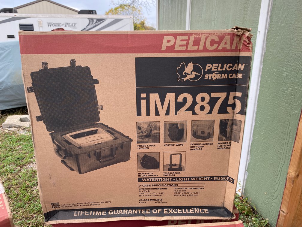 New Pelican Storm Case