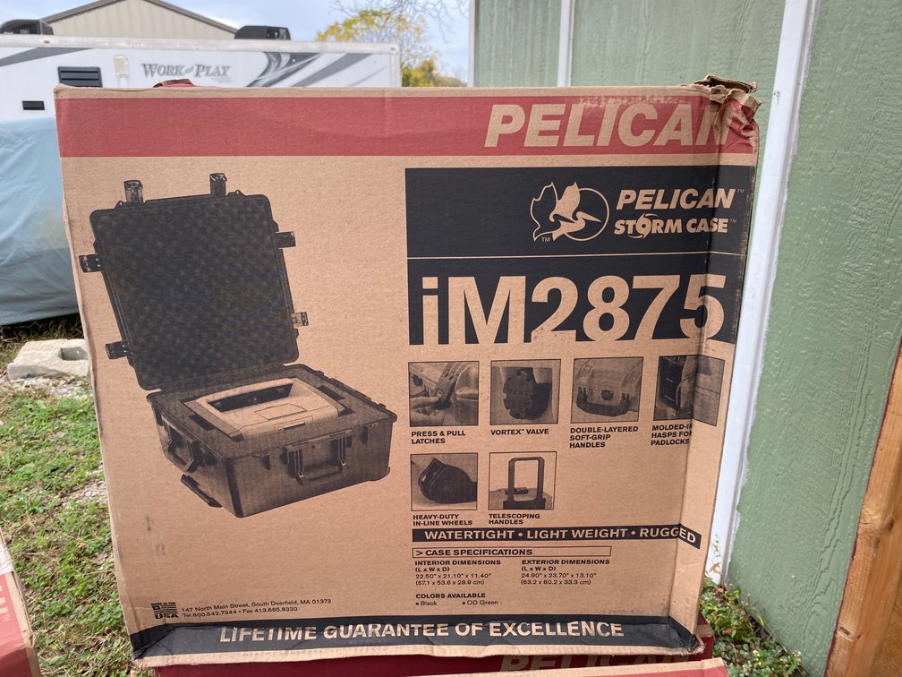 New Pelican Storm Case