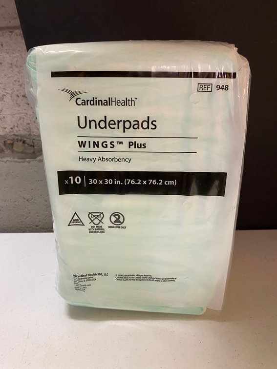 (10x) 30"x30" Underpads