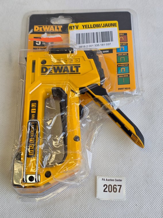 DeWalt 5-in-1 Multi Tacker 18GA