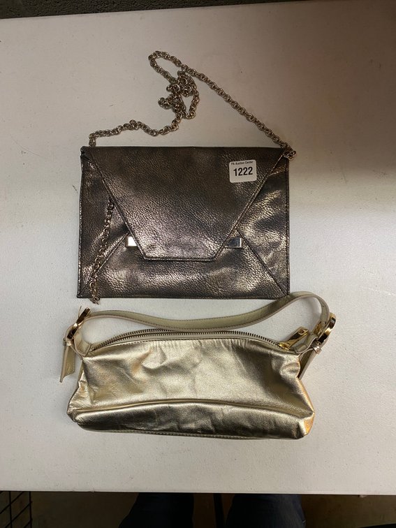 2 Small Clutch Bags