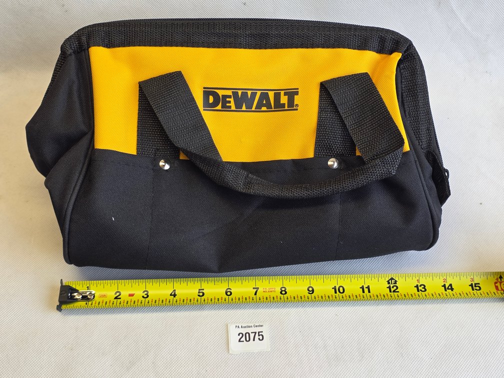 DeWALT Yellow and Black Tool Bag with Handles