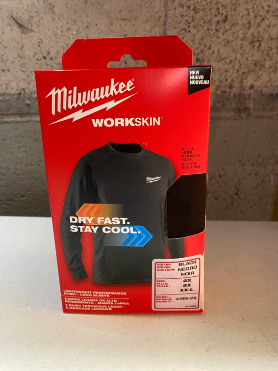 New Milwaukee 2xl Long Sleeve Shirt