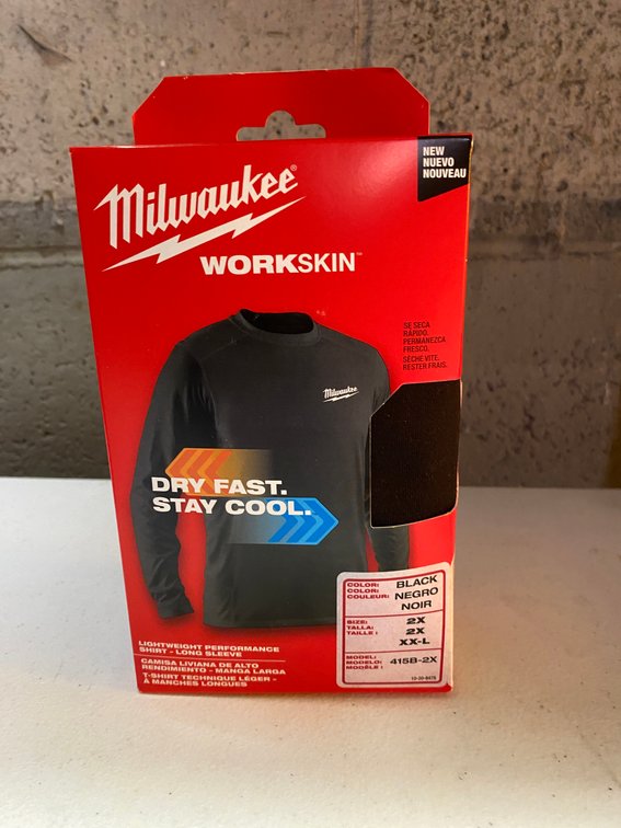 New Milwaukee 2xl Long Sleeve Shirt