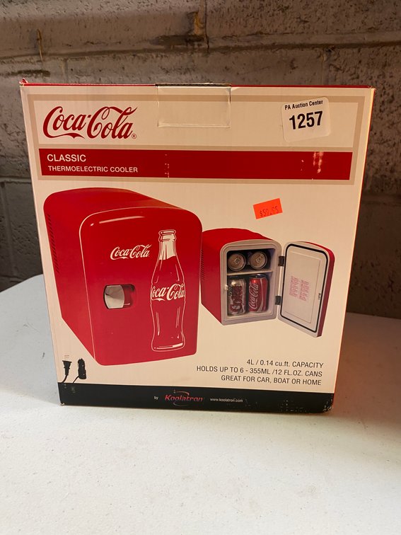 New 4L Coca-Cola Themoelectric Cooler