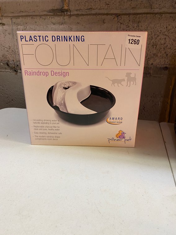 Plastic Pet Drinking Fountain
