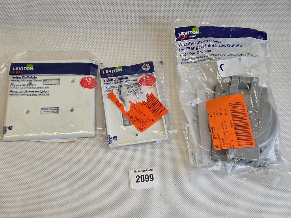 Leviton Nylon Wallplates and Weatherproof Cover Set