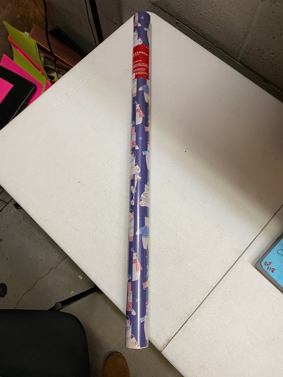 (2x)50sq Ft Gift Wrap