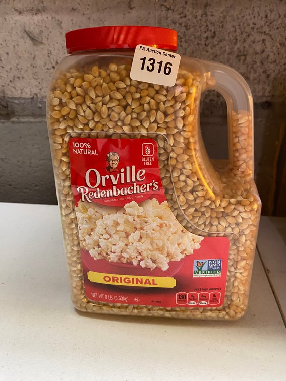 8lb Orville Redenbachers Popping Corn