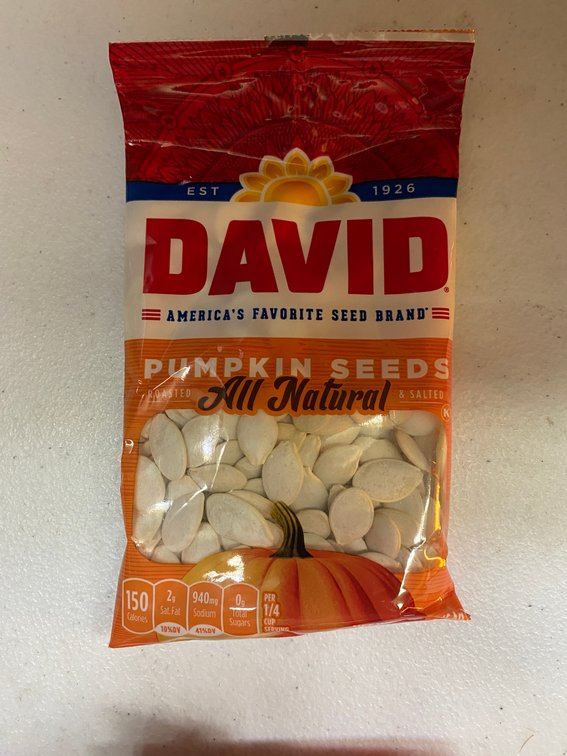 (2x)Davids Pumpkin Seeds
