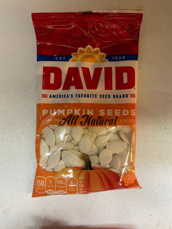 (2x)Davids Pumpkin Seeds
