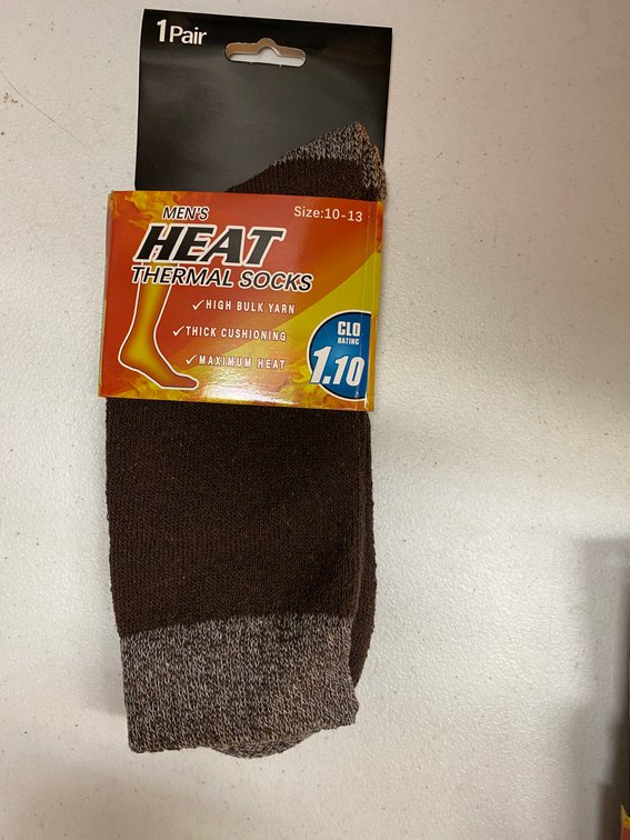 (3x) Mens Heat Thermal Socks